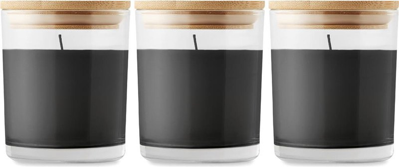 Bougie parfumée à la vanille: Bougie — Sérigraphie circulaire