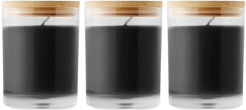 Bougie parfumée à la vanille: Bougie — Sérigraphie circulaire