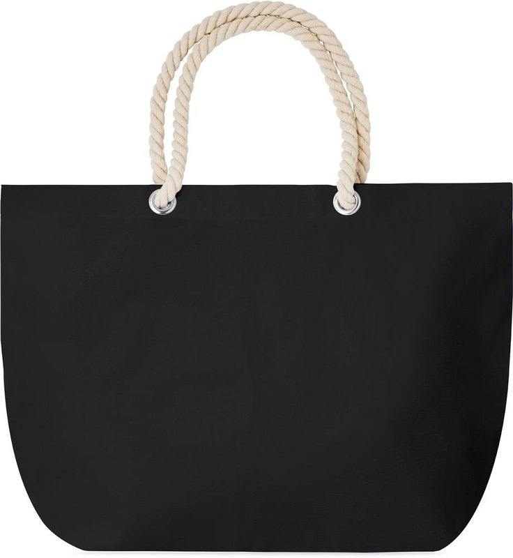 Sac de plage avec anses en corde: Face 1 — Broderie