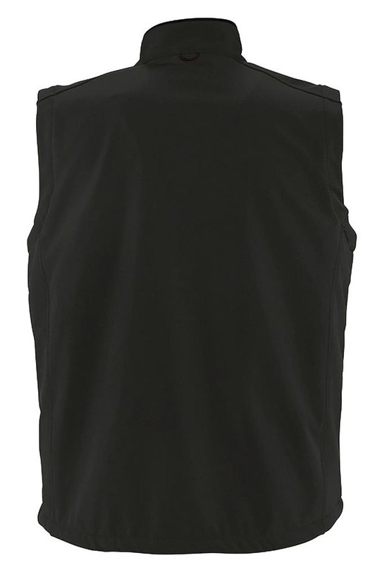 RALLYE MEN — męska kamizelka softshell: TYŁ