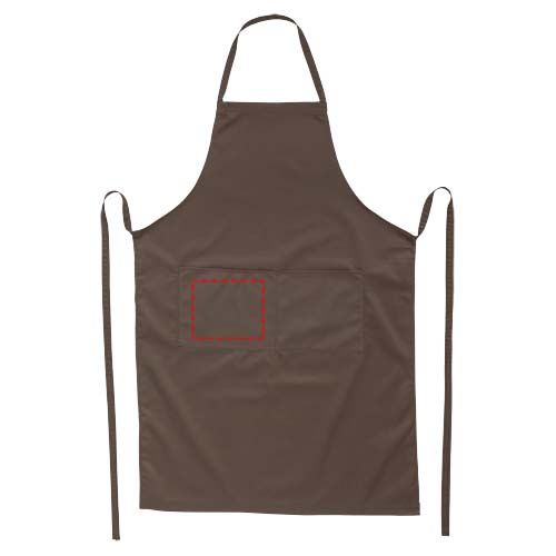 Tablier 240 g/m² Viera: Poche droite · Transfert DTF