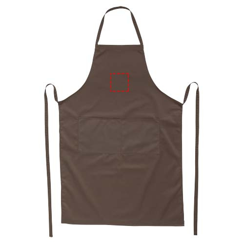 Tablier 240 g/m² Viera: Poitrine · Broderie 3D