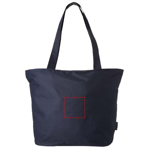 Sac cabas zippé 20 l Panama: Face avant · Broderie — variante « fixed »