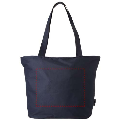 Sac cabas zippé 20 l Panama: Face arrière · Transfert DTF