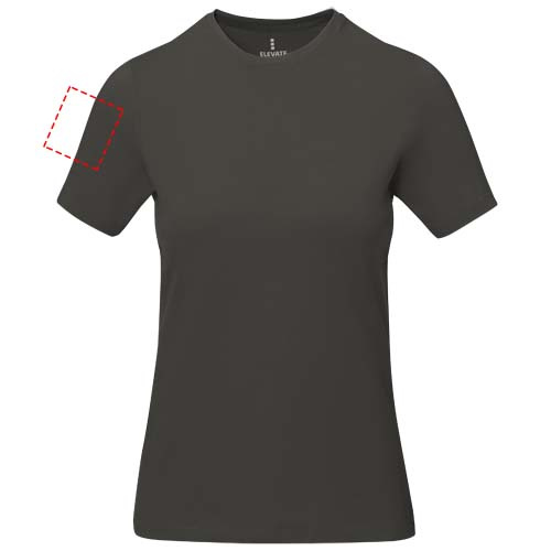 Nanaimo short sleeve women's t-shirt: Right bicep · Transfer