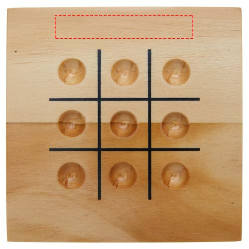 Strobus puidust tic-tac-toe mäng: Esikülg · Padprint