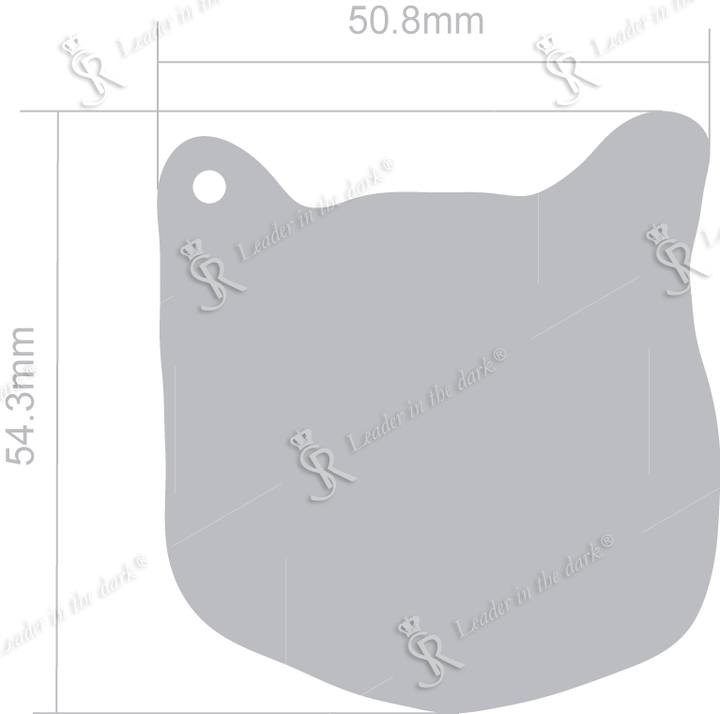 Réflecteur souple – Chat 14: Toute la surface du produit (dimensions à confirmer)