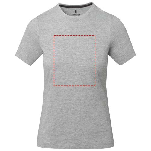Nanaimo short sleeve women's t-shirt: Impact full front · DTF Transfer