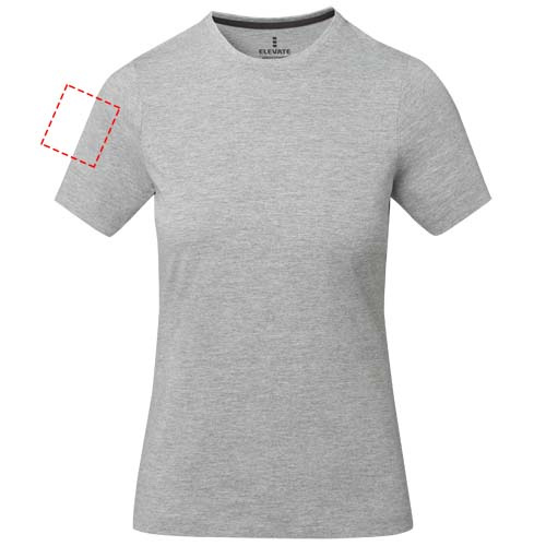 Nanaimo short sleeve women's t-shirt: Right bicep · DTF Transfer