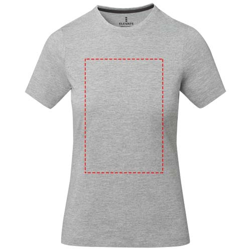 Nanaimo short sleeve women's t-shirt: Impact full front · Screenprint