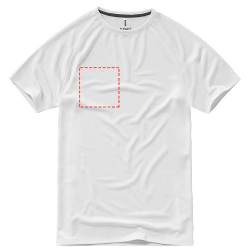 T-shirt homme cool fit à manches courtes Niagara: Poitrine droite · Transfert