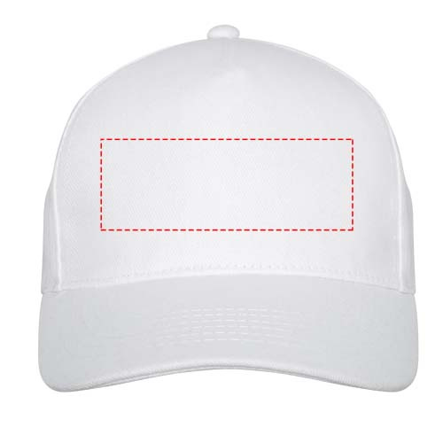 Casquette à 5 panneaux Doyle: Face avant · Transfert