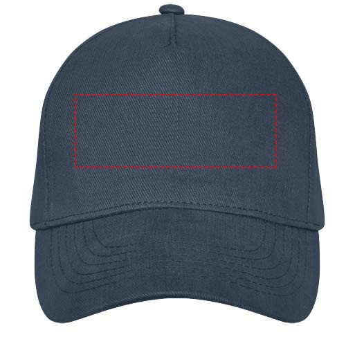 Casquette à 5 panneaux Doyle: Face avant · Broderie 3D