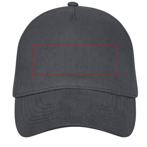 Casquette à 5 panneaux Doyle: Face avant · Transfert DTF