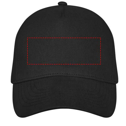Casquette à 5 panneaux Doyle: Face avant · Transfert DTF