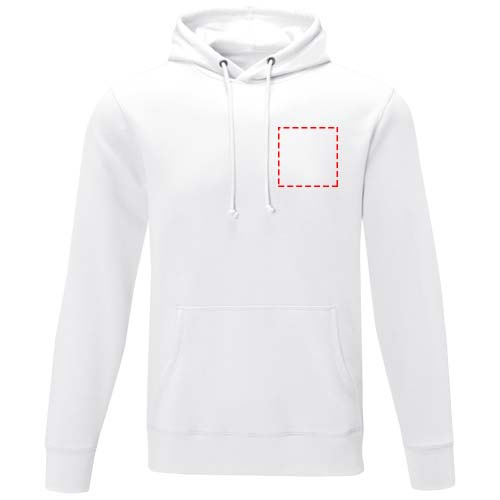 Sweat à capuche homme Charon: Poitrine gauche · Broderie — variante « fixed »