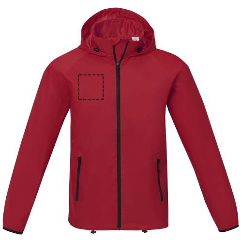 Veste légère homme Dinlas: Poitrine droite · Transfert
