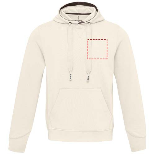Sweat à capuche unisexe Laguna: Poitrine gauche · Broderie — variante « fixed »