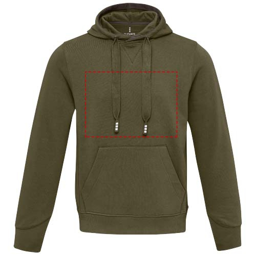 Sweat à capuche unisexe Laguna: Impact – toute la face avant · Transfert DTF