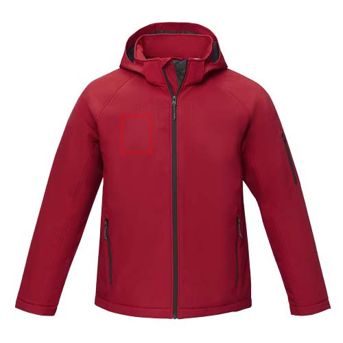 Veste softshell rembourrée homme Notus: Poitrine droite · Transfert