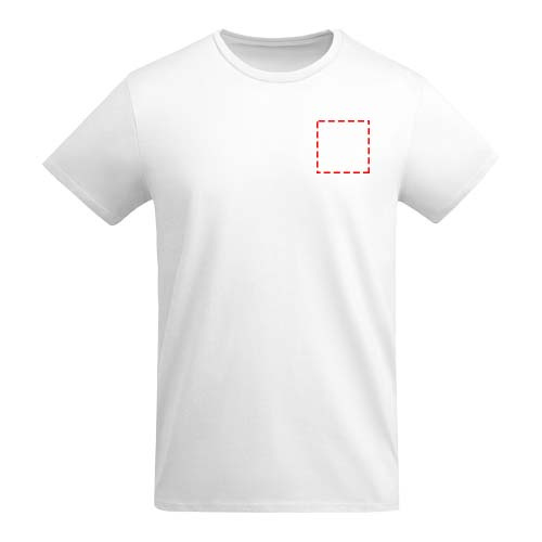 T-shirt Breda à manches courtes pour enfant: Poitrine gauche · Broderie — variante « fixed »