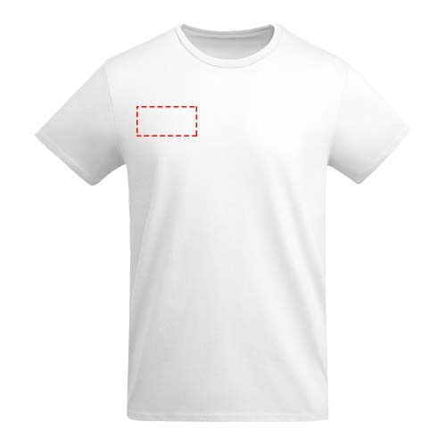 T-shirt Breda à manches courtes pour enfant: Poitrine droite · Transfert