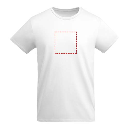 T-shirt Breda à manches courtes pour enfant: Impact – toute la face avant · Broderie — variante « fixed »