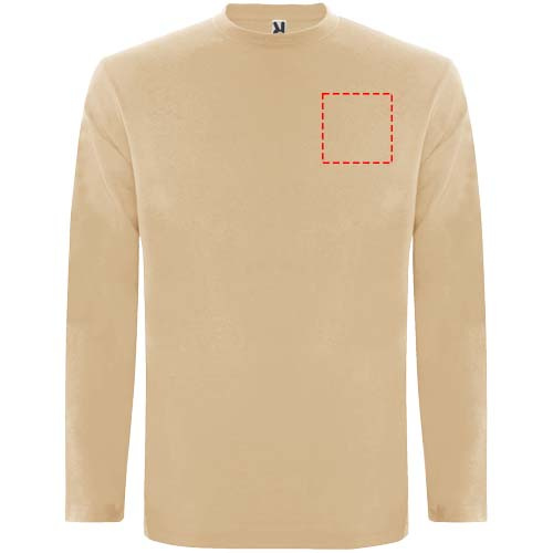 Extreme långärmad T-shirt för herr: Left chest · Embroidery fixed