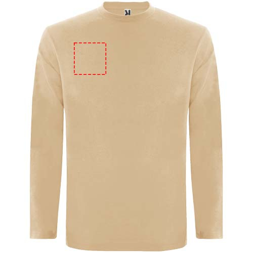 Extreme långärmad T-shirt för herr: Right chest · Embroidery fixed