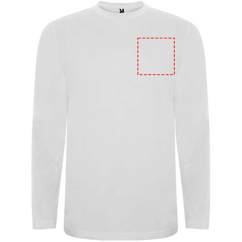 Extreme långärmad T-shirt för herr: Left chest · Screenprint