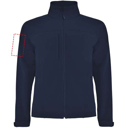 Veste softshell unisexe Rudolph: Biceps droit · Transfert