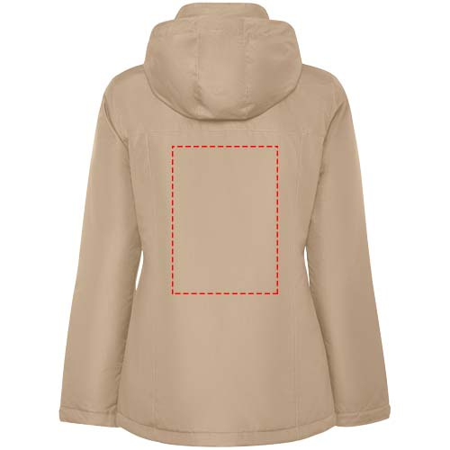Parka matelassée America pour femme: Impact – haut du dos · Transfert