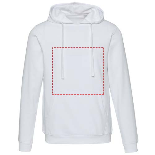 Sweat à capuche unisexe Spinel: Impact – toute la face avant · Transfert