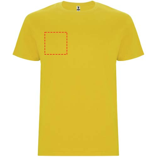 Tee-shirt homme Stafford à manches courtes: Poitrine droite · Transfert DTF