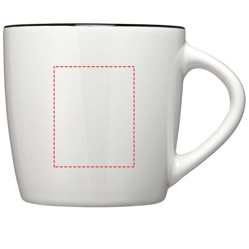 Aztec – mug en céramique 340 ml: Face avant · Tampographie