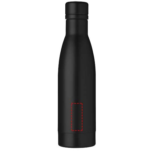 Vasa – bouteille isotherme en acier inoxydable 500 ml: Face avant · Tampographie
