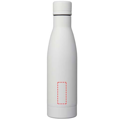 Vasa – bouteille isotherme en acier inoxydable 500 ml: Face arrière · Tampographie