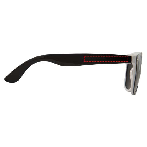 Sun Ray – lunettes de soleil bicolores: Branche droite · Impression numérique