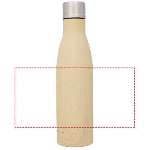 Vasa 500 ml puiduse viimistlusega termospudel: Wrap · 360 Digital Print