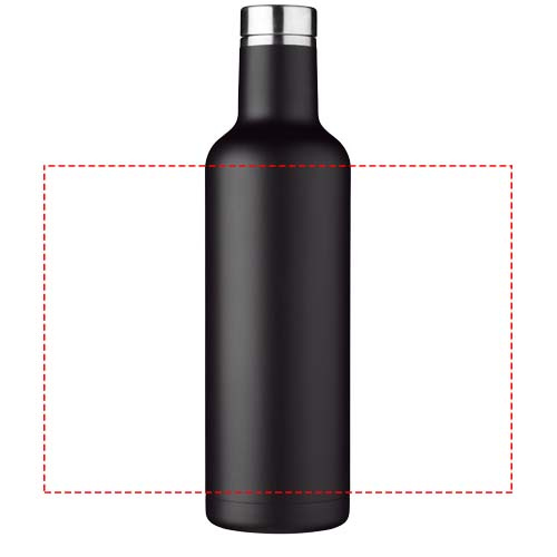 Pinto – bouteille d’eau 750 ml à isolation sous vide avec cuivre: Tout autour · Impression numérique à 360°