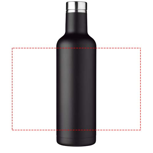 Pinto – bouteille d’eau 750 ml à isolation sous vide avec cuivre: Tout autour · Gravure laser à 360°