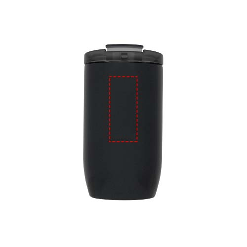 Lagom – mug isotherme en acier inoxydable 380 ml: Face avant · Tampographie