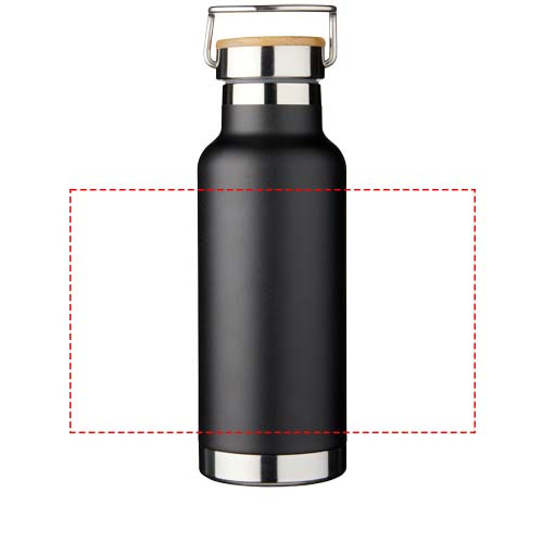 Thor – bouteille d’eau 480 ml à isolation sous vide avec cuivre: Tout autour · Sérigraphie circulaire
