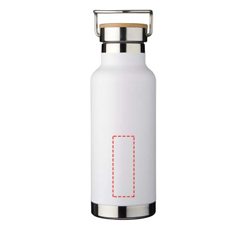 Thor – bouteille d’eau 480 ml à isolation sous vide avec cuivre: Face avant · Tampographie