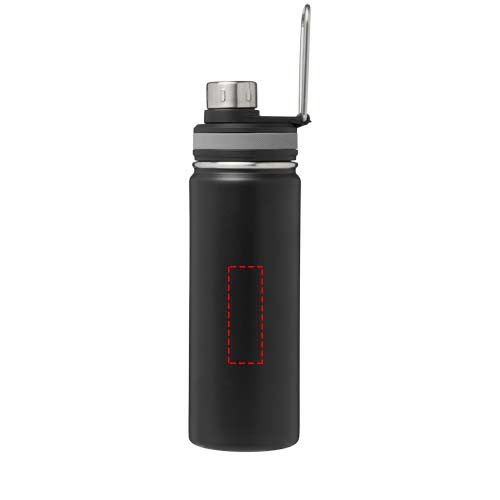 Gessi – bouteille de sport 590 ml à isolation sous vide avec cuivre: Face avant · Tampographie