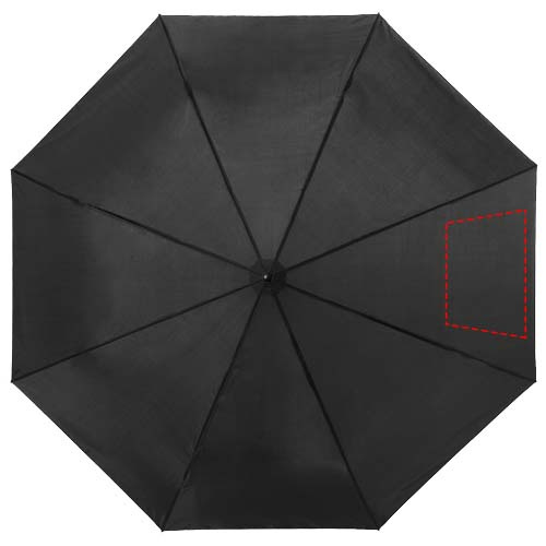 Parapluie pliant 21.5 pouces Ida: Panneau 3 · Sérigraphie