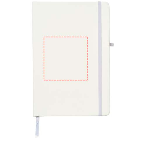 Carnet A5 à pages lignées Polar: Face avant · Marquage en relief ou en creux