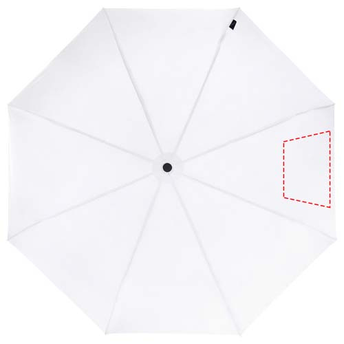 Parapluie pliant 21 pouces résistant au vent en PET recyclé Birgit: Panneau 3 · Transfert