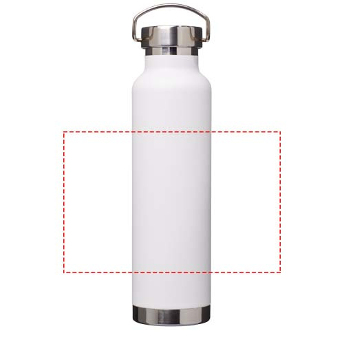 Bouteille de sport 650 ml à isolation sous vide avec couche de cuivre Thor: Tout autour (1 couleur) · Sérigraphie circulaire