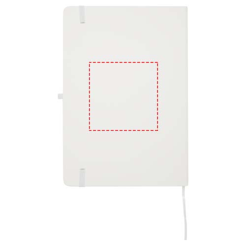 Carnet rigide Spectrum Plus A5: Face arrière · Marquage à chaud